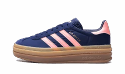 ADIDAS Gazelle Bold Dark Blue Pink Spark