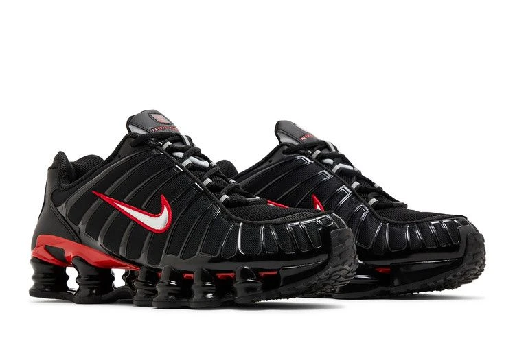 Nike Shox TL Black University Red 4 Nike Shox TL Black University Red – Image 2