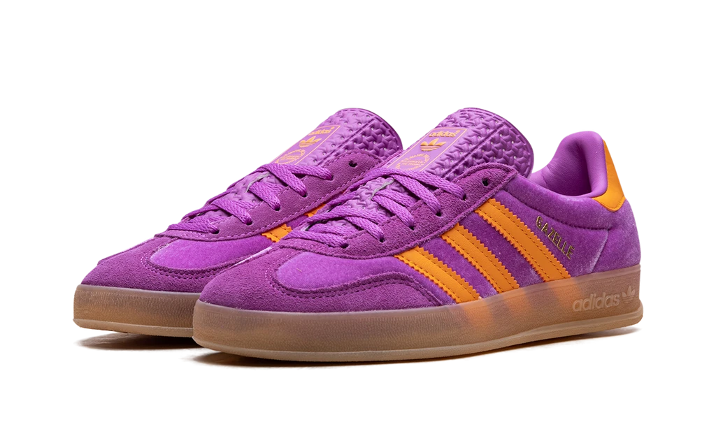 ADIDAS Gazelle Indoor Purple Burst Velvet 4 ADIDAS Gazelle Indoor Purple Burst Velvet – Image 2