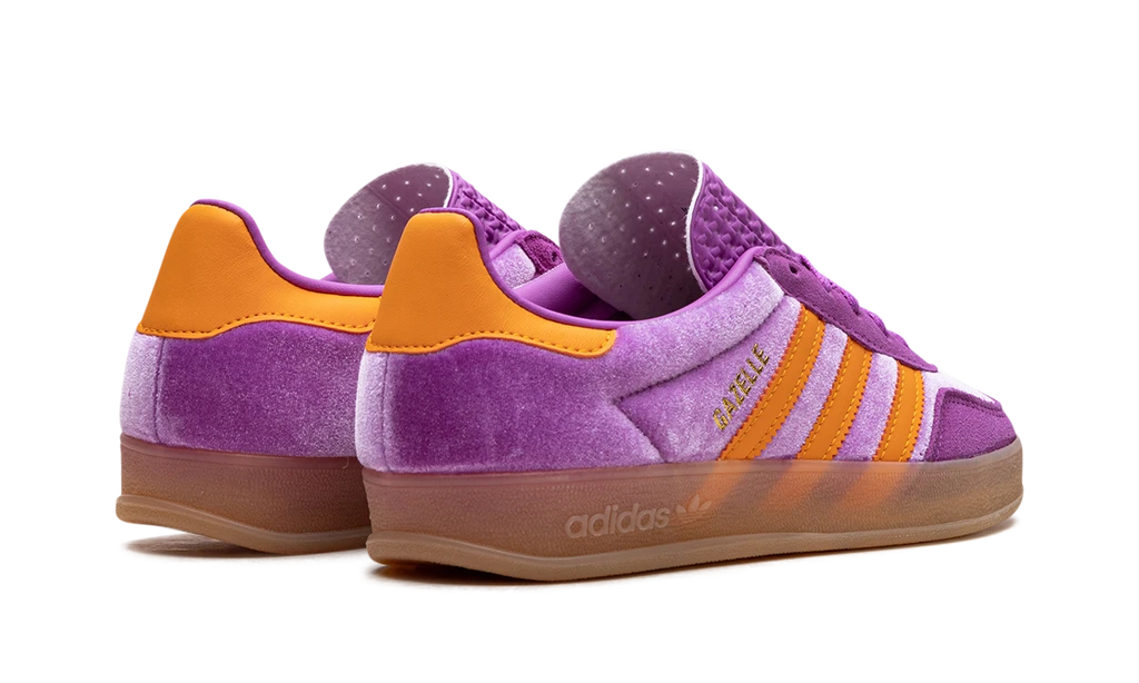 ADIDAS Gazelle Indoor Purple Burst Velvet 5 ADIDAS Gazelle Indoor Purple Burst Velvet – Image 3