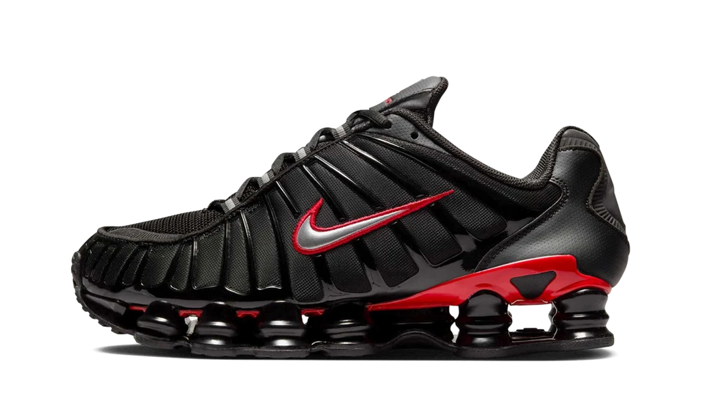 Nike Shox TL Black University Red 3 Nike Shox TL Black University Red