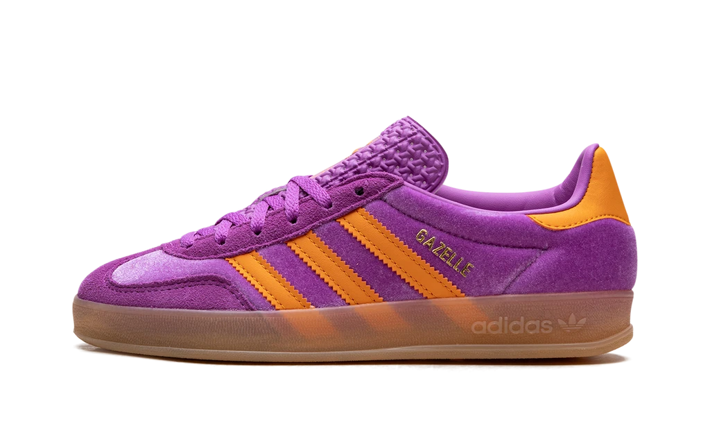 ADIDAS Gazelle Indoor Purple Burst Velvet 3 ADIDAS Gazelle Indoor Purple Burst Velvet