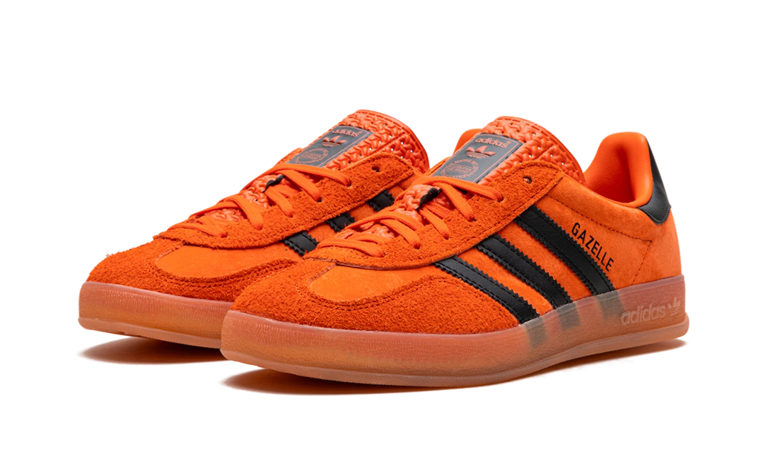 ADIDAS Gazelle Indoor Orange Gum 4 ADIDAS Gazelle Indoor Orange Gum – Image 2