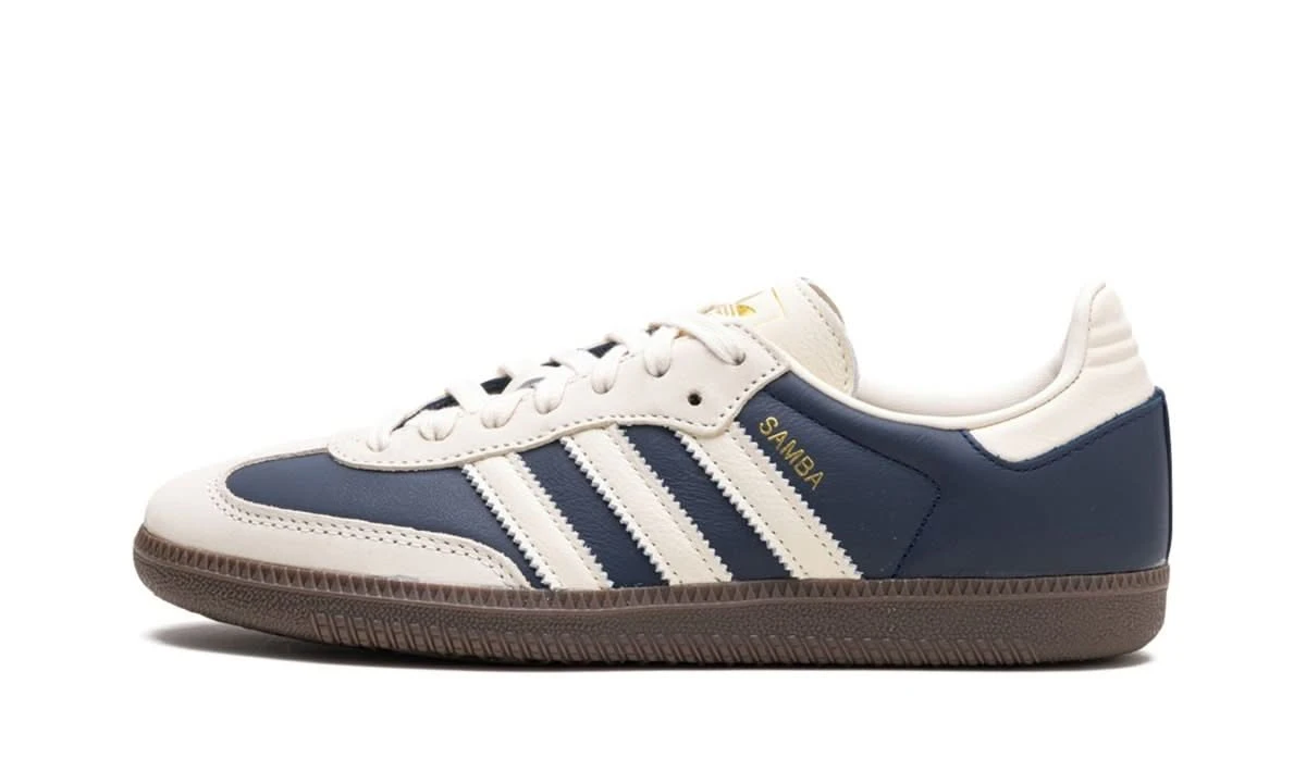 Adidas Samba OG Night Indigo Crew White 3 Adidas Samba OG Night Indigo Crew White