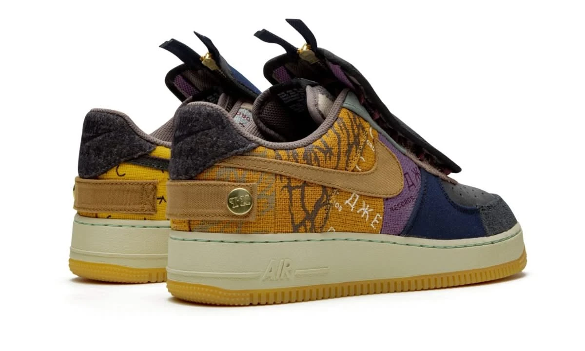 Nike Air Force 1 Low Fossil Travis Scott 5 Nike Air Force 1 Low Fossil Travis Scott – Image 3