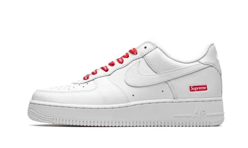 Nike Air Force 1 Low White Supreme 3 Nike Air Force 1 Low White Supreme