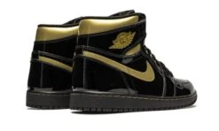 Air Jordan 1 High Black Metallic Gold 8 Air Jordan 1 High Black Metallic Gold -MNR BOUTIQUE air jordan 1 high black metallic gold mnr sneakers 3