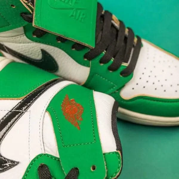 Air Jordan 1 High Lucky Green 7 Air Jordan 1 High Lucky Green – Image 5