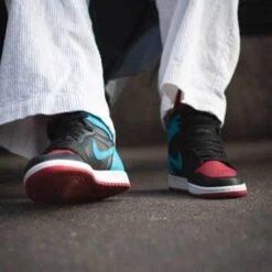 Air Jordan 1 High OG UNC To Chicago -MNR BOUTIQUE air jordan 1 high og unc to chicago 504586