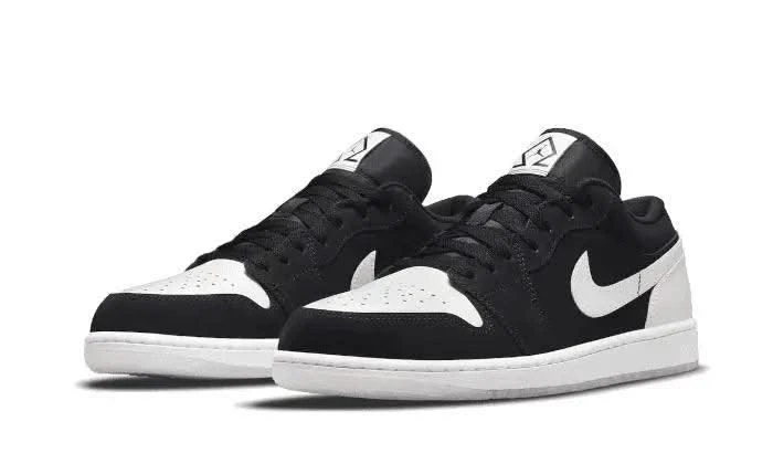 Air Jordan 1 Low Black White Diamond 4 Air Jordan 1 Low Black White Diamond – Image 2