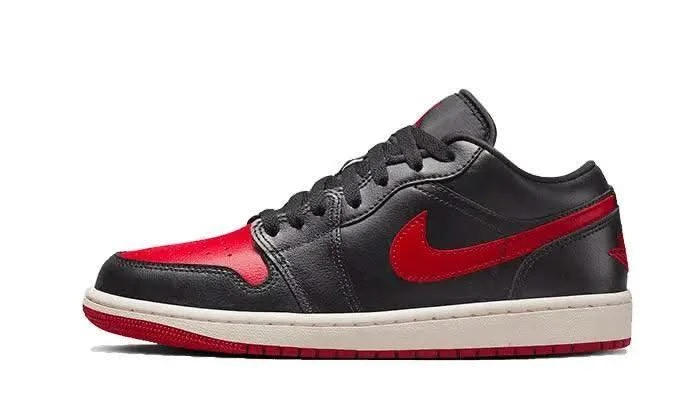 Air Jordan 1 Low Bred Sail 3 Air Jordan 1 Low Bred Sail