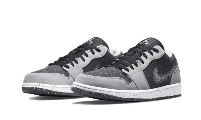 Air Jordan 1 Low Crater Black Grey 4 Air Jordan 1 Low Crater Black Grey – Image 2