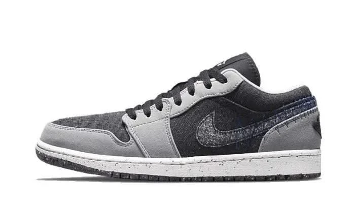 Air Jordan 1 Low Crater Black Grey 3 Air Jordan 1 Low Crater Black Grey