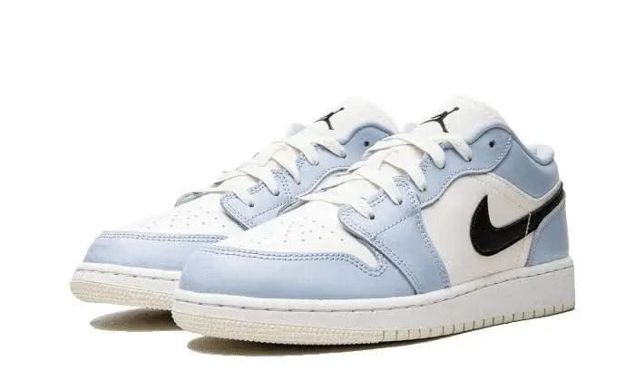 Air Jordan 1 Low Ice Blue Black 4 Air Jordan 1 Low Ice Blue Black – Image 2