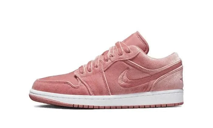 Air Jordan 1 Low SE Pink Velvet 3 Air Jordan 1 Low SE Pink Velvet