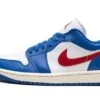 Air Jordan 1 Low Sport Blue Gym Red -MNR BOUTIQUE air jordan 1 low sport blue gym red 663523