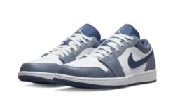 Air Jordan 1 Low Steel Blue -MNR BOUTIQUE air jordan 1 low steel blue 505048