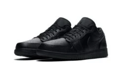Air Jordan 1 Low Triple Black -MNR BOUTIQUE air jordan 1 low triple black 910370