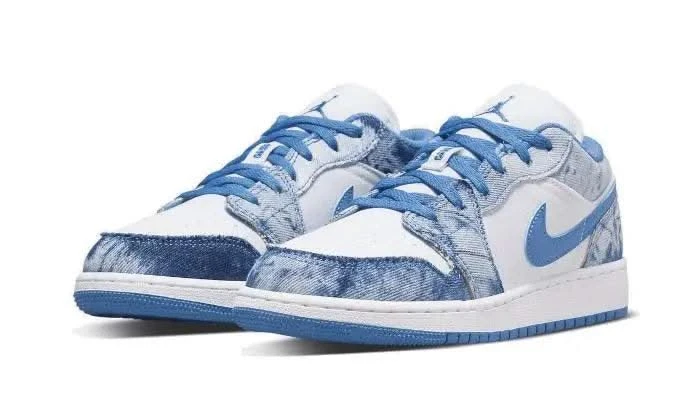 Air Jordan 1 Low Washed Denim 4 Air Jordan 1 Low Washed Denim – Image 2