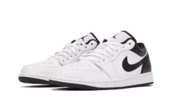 Air Jordan 1 Low White Black -MNR BOUTIQUE air jordan 1 low white black mnr sneakers 2