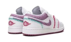 Air Jordan 1 Low White Light Bordeaux -MNR BOUTIQUE air jordan 1 low white light bordeaux 413666