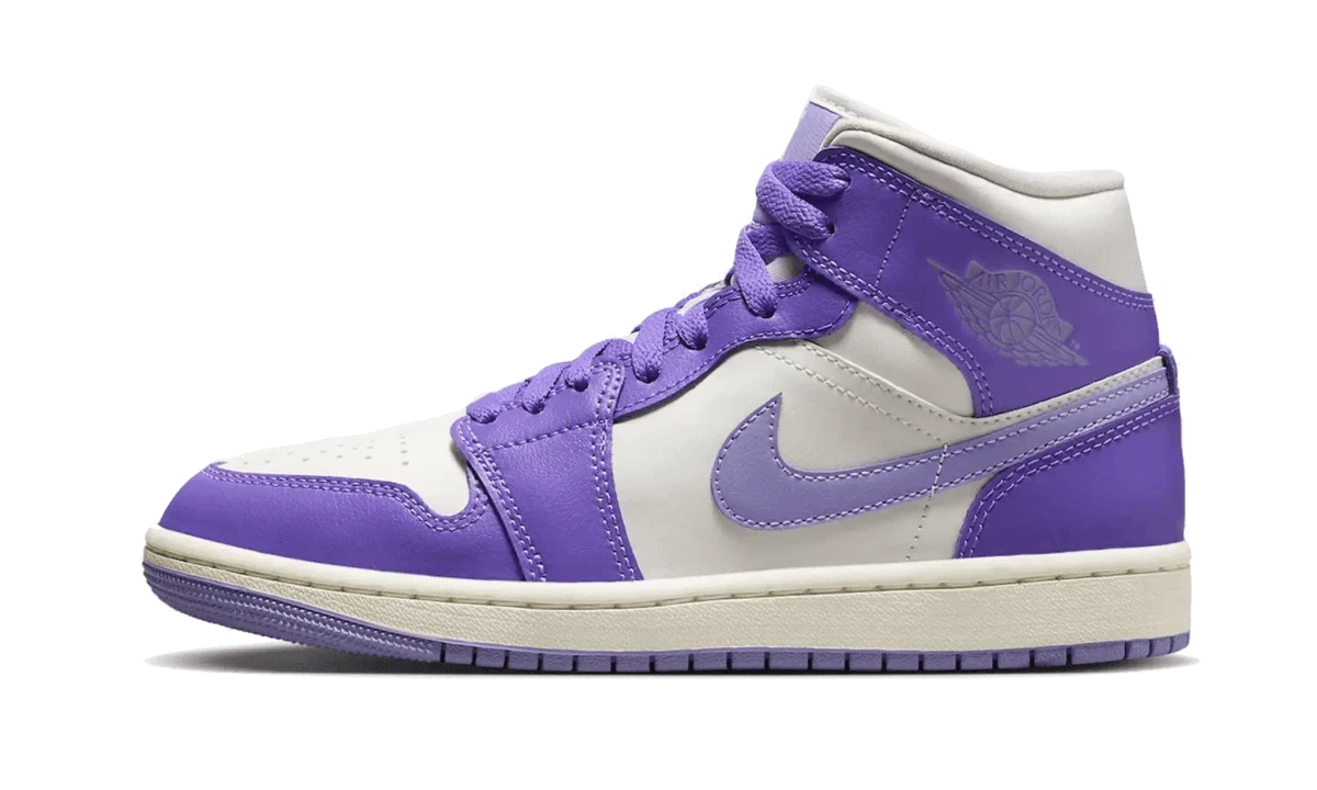 Air Jordan 1 Mid Action Grape 3 Air Jordan 1 Mid Action Grape