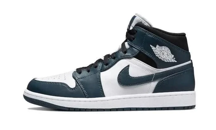 Air Jordan 1 Mid Dark Teal 3 Air Jordan 1 Mid Dark Teal