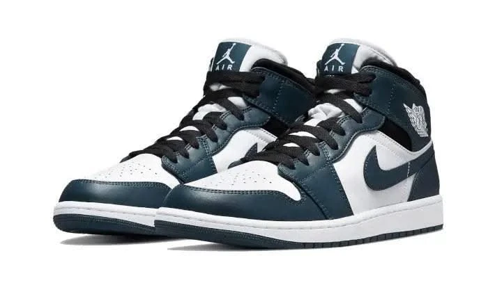 Air Jordan 1 Mid Dark Teal 4 Air Jordan 1 Mid Dark Teal – Image 2