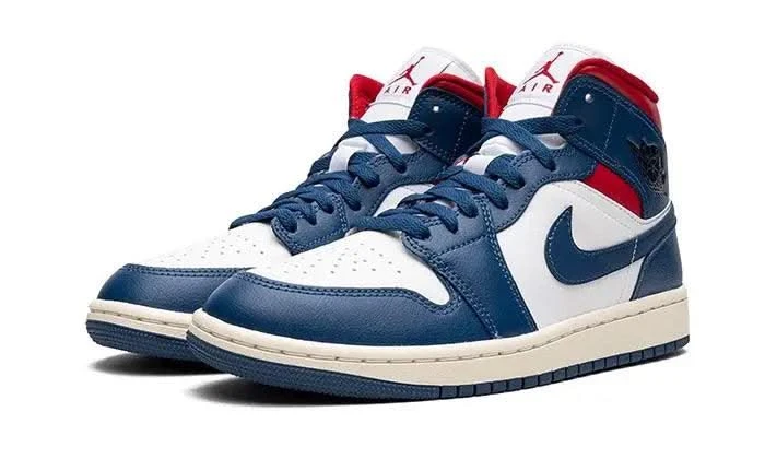 Air Jordan 1 Mid French Blue 4 Air Jordan 1 Mid French Blue – Image 2