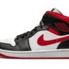 Air Jordan 1 Mid Gym Red Black White -MNR BOUTIQUE air jordan 1 mid gym red black white mnr sneakers 1
