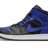 Air Jordan 1 Mid Hyper Royal Tumbled Leather 2 Air Jordan 1 Mid Hyper Royal Tumbled Leather -MNR BOUTIQUE air jordan 1 mid hyper royal tumbled leather mnr sneakers 1