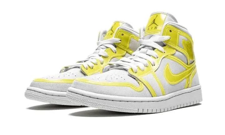 Air Jordan 1 Mid LX Opti Yellow 4 Air Jordan 1 Mid LX Opti Yellow – Image 2