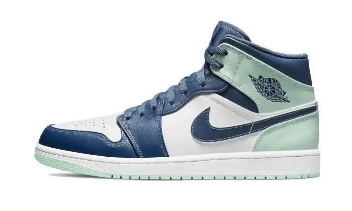 Air Jordan 1 Mid Mystic Navy Mint Foam 3 Air Jordan 1 Mid Mystic Navy Mint Foam