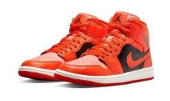Air Jordan 1 Mid Orange Black 6 Air Jordan 1 Mid Orange Black -MNR BOUTIQUE air jordan 1 mid orange black 887388