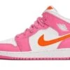 Air Jordan 1 Mid Pinksicle Safety Orange 2 Air Jordan 1 Mid Pinksicle Safety Orange -MNR BOUTIQUE air jordan 1 mid pinksicle safety orange 448263