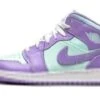 Air Jordan 1 Mid Purple Aqua -MNR BOUTIQUE air jordan 1 mid purple aqua 236062