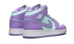 Air Jordan 1 Mid Purple Aqua -MNR BOUTIQUE air jordan 1 mid purple aqua 865574