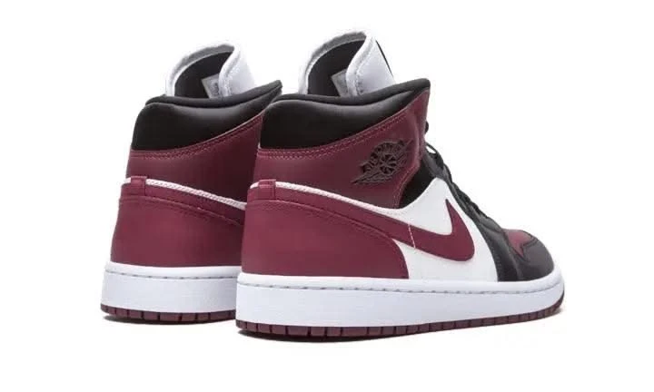 Air Jordan 1 Mid SE Black Dark Beetroot 5 Air Jordan 1 Mid SE Black Dark Beetroot – Image 3