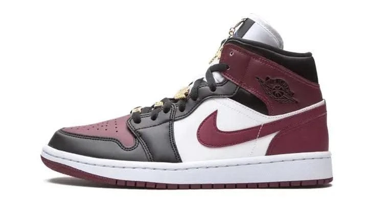 Air Jordan 1 Mid SE Black Dark Beetroot 3 Air Jordan 1 Mid SE Black Dark Beetroot