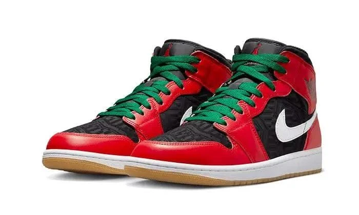 Air Jordan 1 Mid SE Christmas 4 Air Jordan 1 Mid SE Christmas – Image 2
