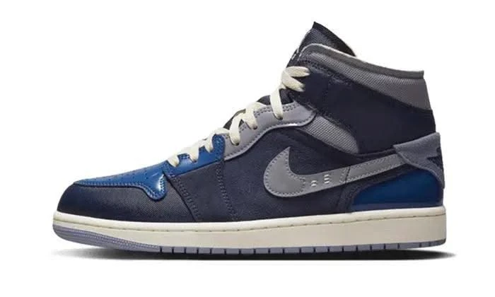 Air Jordan 1 Mid SE Craft Obsidian 3 Air Jordan 1 Mid SE Craft Obsidian