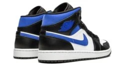Air Jordan 1 Mid White Black Royal -MNR BOUTIQUE air jordan 1 mid white black royal 641511