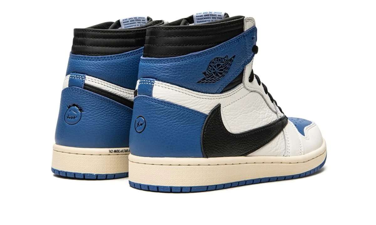Air Jordan 1 Retro High OG SP Travis Scott Fragment Military Blue 4 Air Jordan 1 Retro High OG SP Travis Scott Fragment Military Blue – Image 3