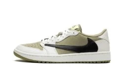 Air Jordan Air Jordan 1 Retro Low Golf Travis Scott Neutral Olive