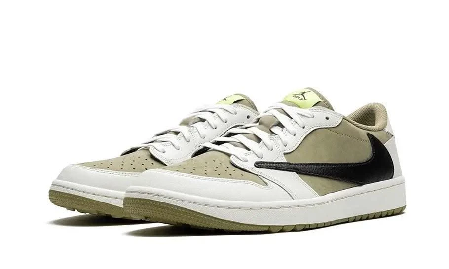 Air Jordan Air Jordan 1 Retro Low Golf Travis Scott Neutral Olive 4 Air Jordan Air Jordan 1 Retro Low Golf Travis Scott Neutral Olive – Image 2