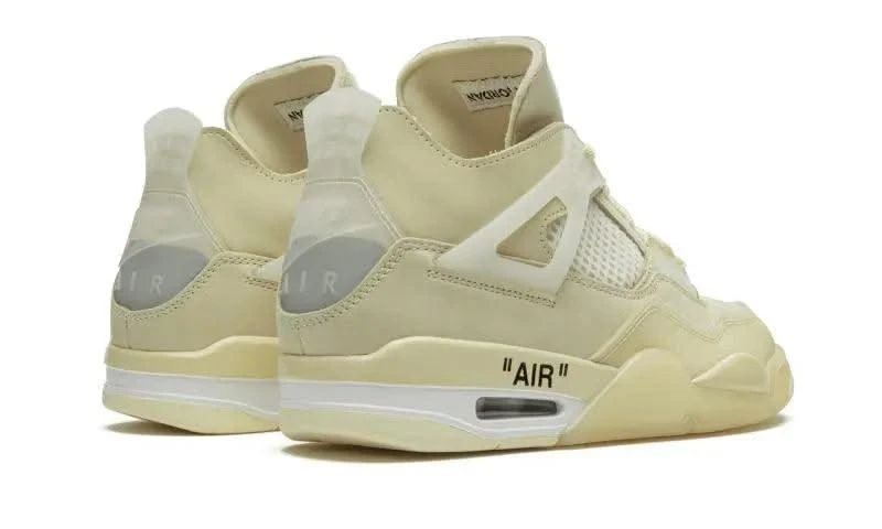 Air Jordan 4 Retro Off-White Sail 5 Air Jordan 4 Retro Off-White Sail – Image 3