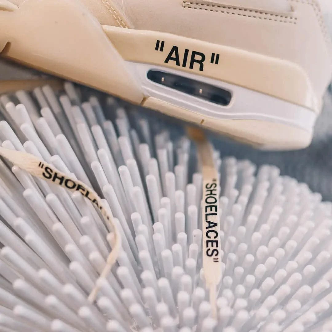 Air Jordan 4 Retro Off-White Sail 7 Air Jordan 4 Retro Off-White Sail – Image 5