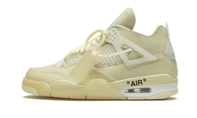 Air Jordan 4 Retro Off-White Sail 3 Air Jordan 4 Retro Off-White Sail