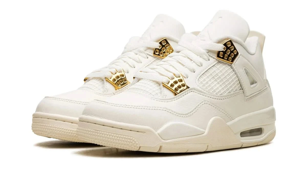 Air Jordan 4 Sail Metallic Gold 4 Air Jordan 4 Sail Metallic Gold – Image 2