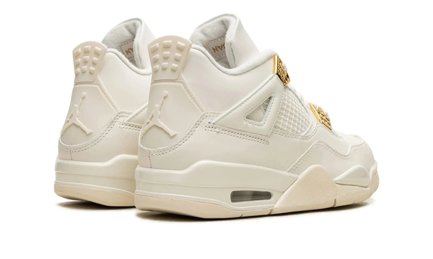 Air Jordan 4 Sail Metallic Gold 5 Air Jordan 4 Sail Metallic Gold – Image 3